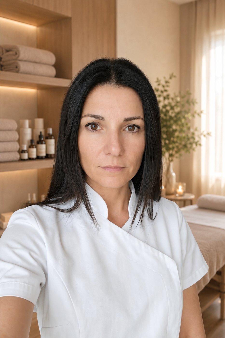 Veronica Foroni, massaggiatrice e terapista certificata Metodo Renata França, nel suo studio VeroVery
